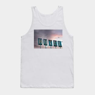 Vintage Sign at Sunrise Tank Top